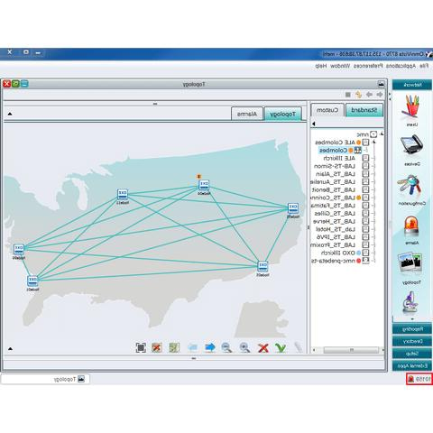 OmniVista 8770网管系统. Topology